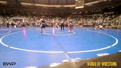 102 lbs Consi Of 8 #1 - Lauren Lopez, Legacy Wrestling vs Zoie Gregory, Tulsa Blue T Panthers