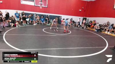 165 lbs Round 4 (8 Team) - Noah Bailey, Kansas Gold vs Diego Barron, Rockwall Training Center