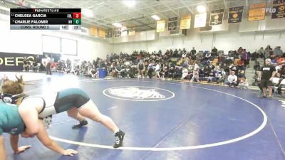 190 lbs Cons. Round 2 - Chelsea Garcia, Sultana vs Charlie Falomir, Newport Harbor