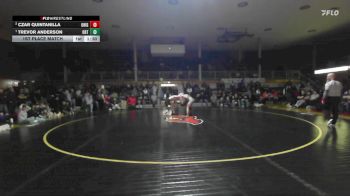 126 lbs 1st Place Match - Trevor Anderson, Orting vs Czar Quintanilla, University