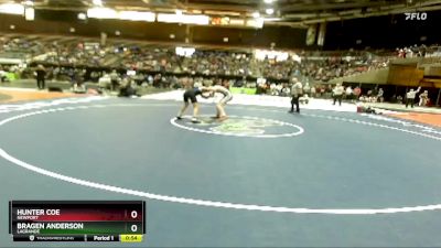 120 lbs Cons. Round 3 - Bragen Anderson, LaGrande vs Hunter Coe, Newport