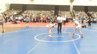 96-I lbs Consi Of 4 - Dominick DeFilippis, Yale Street vs Brixton Fortin, Revolution Wrestling Club