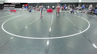 138 lbs Samuel Vasquez, Team Kansas Silver vs Miller Menteer, North Carolina