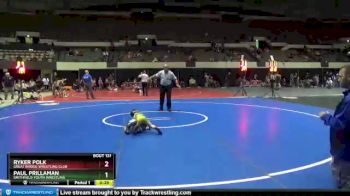 40 lbs Round 2 - Ryker Polk, Great Bridge Wrestling Club vs Paul Prillaman, Smithfield Youth Wrestling