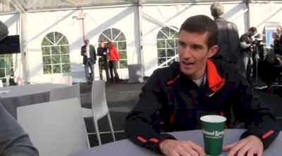 Ed Moran asked if he has time goal and expectations at NYC Marathon 2011