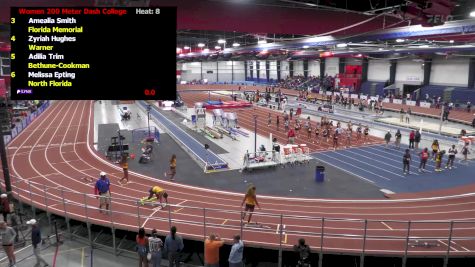 Women's 200m, Finals 8