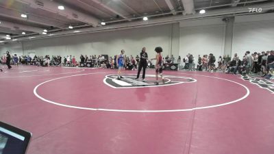 61 lbs Champ. Round 1 - Elijah Cater, Mat Demon WC vs Landon Rhyne, Pinedale Pummelers Wrestling Club