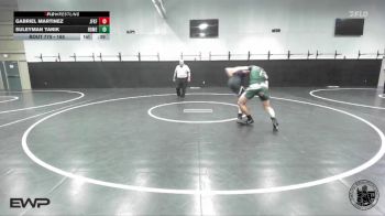 165 lbs Consolation 1st - Gabriel Martinez, John F Kennedy -Fremont vs Suleyman Yanik, Homestead