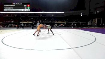 174 lbs Quarterfinal - Spencer Kon, Tennessee vs Zion Smith, Life