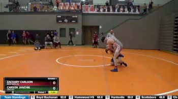 162 lbs Round 1 - Carson Janchik, Chelsea vs Zachary Carlson, New Hope HS