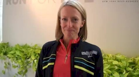 Deena Kastor on marathon training and London 2010 before NYRR 5k Dash to Finish 2011