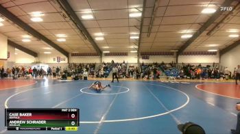 120 lbs Cons. Round 4 - Andrew Schrader, Douglas vs Case Baker, Buffalo