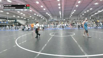 152 lbs Rr Rnd 2 - Blake Fry, Buffalo Valley Black - HSB vs Bronx Dickson, Faith & Fellowship Wrestling Club - HSB