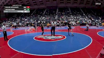 144-5A Quarterfinal - Arthur Reed, Coffee vs Cullen Applegate, Woodward Academy