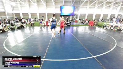 165 lbs Placement Matches (8 Team) - Cooper Williams, Louisiana vs West Wingate, Virginia