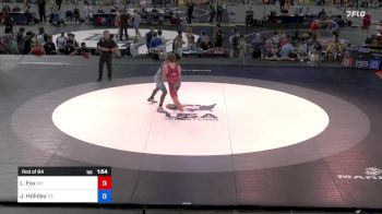 152 lbs Rnd Of 64 - Liam Fox, Wyoming vs James Holiday, California