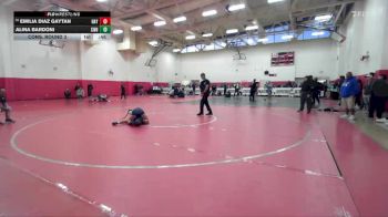 120 lbs Cons. Round 3 - Emilia Diaz Gaytan, Hayward vs Alina Bardoni, Centennial (NV)