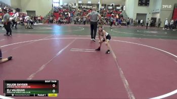 60 lbs Cons. Round 2 - Major Snyder, Lincoln Youth Wrestling vs Eli Vaughan, Ironclad Wrestling Club