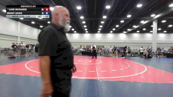 113 lbs Champ. Round 2 - Luke Richards, NC vs Brody Davis, AL