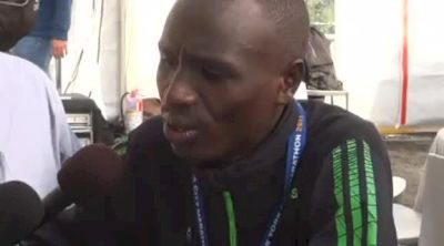 Emmanuel Mutai on Sunday's race and his potential before New York City Marathon 2011