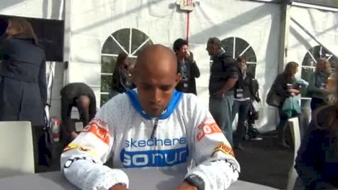 Meb Keflezighi Fit as Ever ING New York City Marathon 2011
