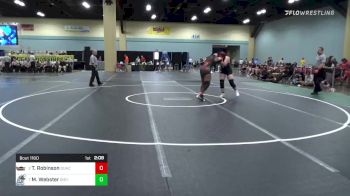 191 lbs 3rd Place - Trinity Robinson, Ottawa - Arizona (W) vs Megan Webster, Grays Harbor (W)