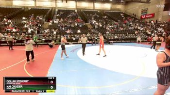 193 lbs Champ. Round 1 - Kai Crozier, Box Elder vs Collin Stewart, Mountain Ridge
