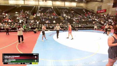 193 lbs Champ. Round 1 - Kai Crozier, Box Elder vs Collin Stewart, Mountain Ridge