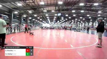 113 lbs Prelims - Gavin Bradley, Team Nauman Silver vs Nino Walker, Young Guns Red