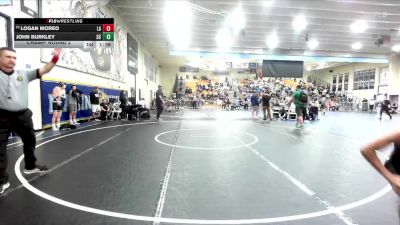 126 lbs Champ. Round 2 - John Burkley, Santiago Corona vs Logan Moreo, Los Alamitos