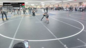 52 lbs Round Of 16 - Suho Kwak, No Team vs Ryder Bethers, Ruis Wr Acd