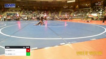 52 lbs Round Of 16 - Braylee Botler, New Prague Wrestling vs Summer Jones, Husky Wrestling Club