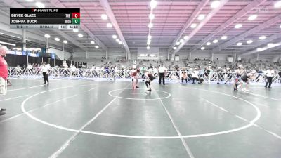132 lbs Rr Rnd 2 - Bryce Glaze, The Asylum Red vs Joshua Buck, Broad Axe Wrestling Academy HS2