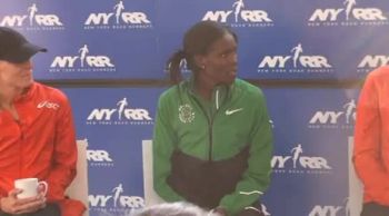 Sally Kipyego 3rd NYRR Dash to the Finish Line (5K) 2011