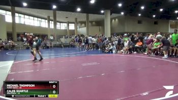 175 lbs Round 2 (6 Team) - Caleb Shartle, Wolfpack vs Michael Thompson, Funky Boyz