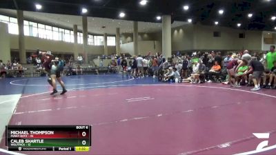 175 lbs Round 2 (6 Team) - Caleb Shartle, Wolfpack vs Michael Thompson, Funky Boyz