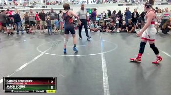 92 lbs Quarterfinals (8 Team) - Carlos Rodriguez, Florida Scorpions vs Jason Soesbe, Cocoa Beach WC