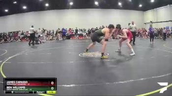 167 lbs Round 2 (4 Team) - Ben Williams, Great Bridge Wrestlng vs James Capasso, Wednesday Warriors