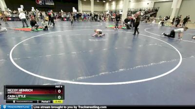 53 lbs 7th Place Match - Cash Little, Minnesota vs McCoy Heinrich, South Dakota