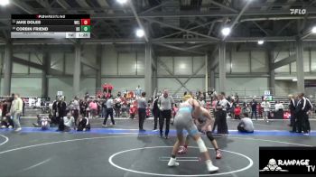 160 lbs Cons. Round 2 - Jake Doles, Wellsville vs Corbin Friend, Bonner Springs