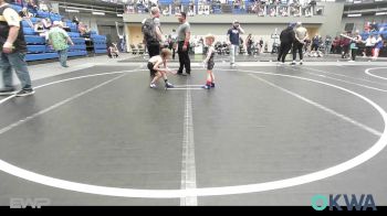 45 lbs Consolation - Grayson Noe, Blue Devil Wrestling vs Malakai King, OKC Saints Wrestling