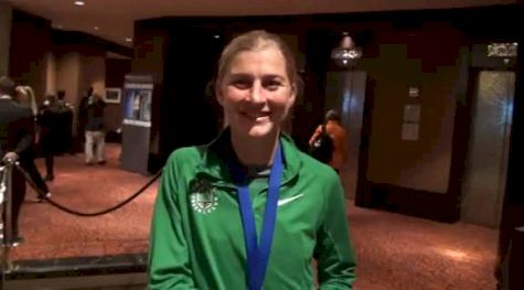 Lauren Fleshman after 2:37:23 debut and tattoo removal at New York City Marathon 2011