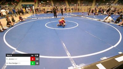 80 lbs Rr Rnd 5 - Cole Jones, Misfits vs Aleks Routledge, Sallisaw Takedown Club