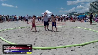 81-87 lbs Round 3 - Landon Bradford, North Carolina vs Timothy Little, Lumberton High School Wrestling