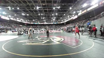 165 lbs Champ. Round 1 - Mac Hall, West Jefferson vs Jackson Juncker, Grace