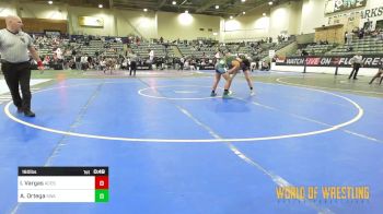 160 lbs Consi Of 16 #2 - Isaiah Vargas, Upper Valley Aces vs Anthony Ortega, Swamp Monsters