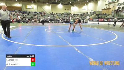 160 lbs Consi Of 16 #2 - Isaiah Vargas, Upper Valley Aces vs Anthony Ortega, Swamp Monsters