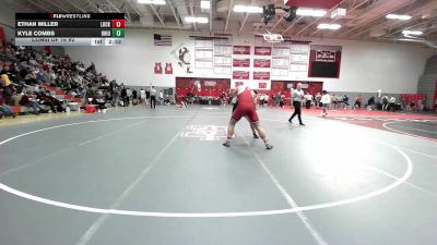285 lbs Consi Of 16 #2 - Ethan Miller, Lock Haven vs Kyle Combs, Ohio Univ