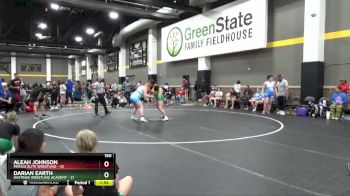 190 lbs Round 2 (16 Team) - Aleah Johnson, Female Elite Wrestling vs Darian Earth, Hastings Wrestling Academy