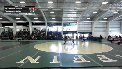 117 lbs Semifinal - Lexi Doerflinger, Hiram vs Samantha Larsen, Gannon University